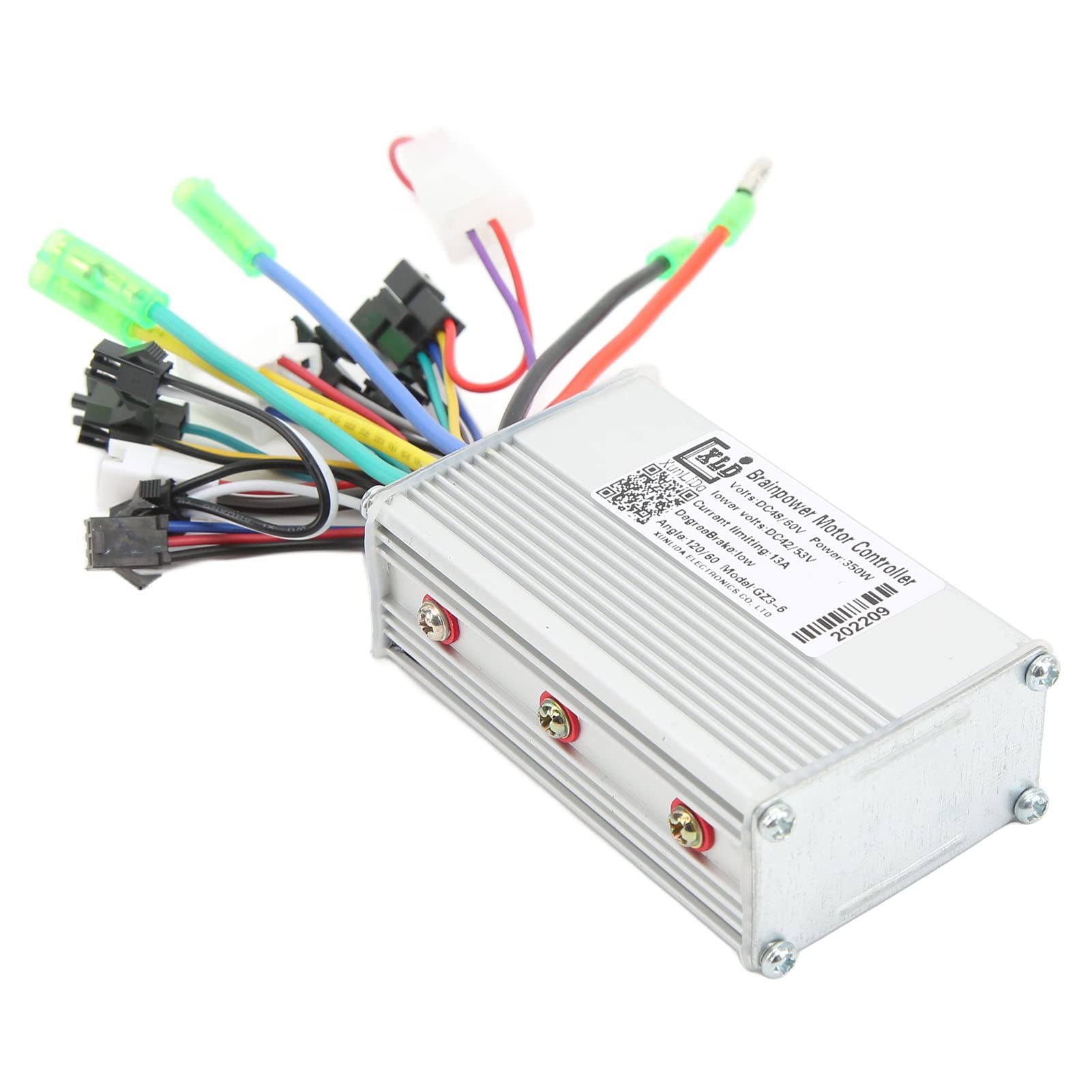 48V 60V 350W Elektrikli Bisiklet Motoru FıRçAsız Denetleyici LCD